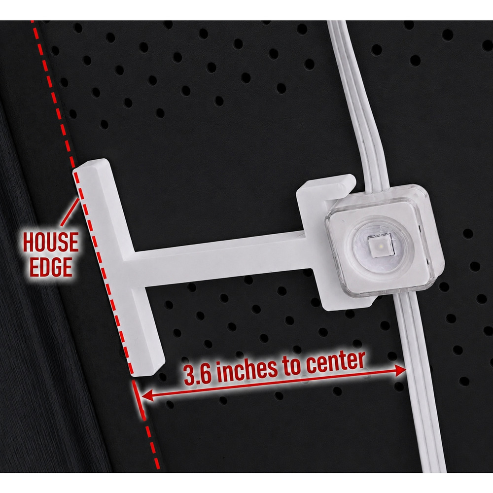 Govee H705 Permanent Outdoor Lights Installation Spacing Tool 3.6" Template Jig